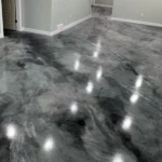 Glossy Metallic Epoxy