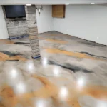 Glossy Metallic Epoxy